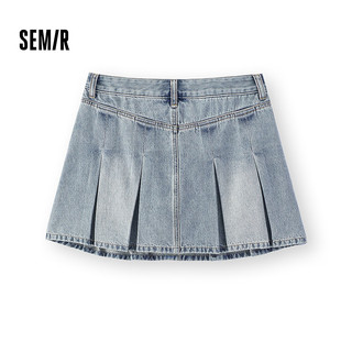  Semir/森马 凉感 女士牛仔半身裙