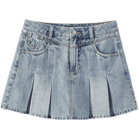 Semir/森马 凉感 女士牛仔半身裙