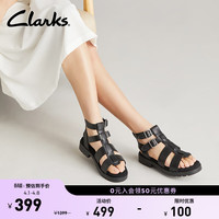 Clarks 奥芮系列 女士罗马凉鞋 261763194