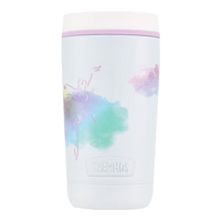  THERMOS/膳魔师 不锈钢保温 女士保温杯 优雅白 420ml 随行杯