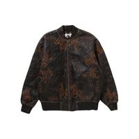 BAPE 皮质加厚 男士棒球夹克