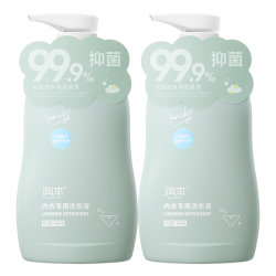 润本 杀菌除螨 女士内衣清洗液 300ml 2瓶