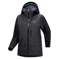 ARC'TERYX 防水 女士硬壳夹克 BLACK/黑色 M