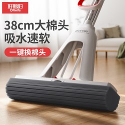 好媳妇 免手洗 胶棉拖把