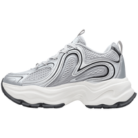  XTEP/特步 内增高 女士运动鞋 银色/帆白 37 脚长23cm( 新法码37.5)