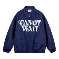 CANOTWAIT_ 镜面印花 男士夹克外套