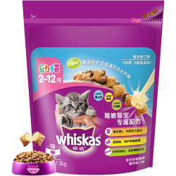 whiskas 吞拿鱼及三文鱼味 成猫粮