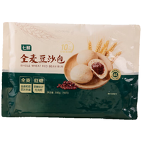  七鲜 全麦豆沙包