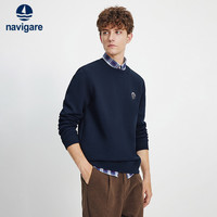 navigare 意大利小帆船圆领卫衣男长袖T恤