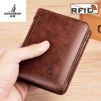  KANGAROO/袋鼠 防盗刷 男士钱包