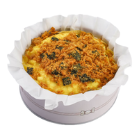  宫季每日鲜 动物奶油 罐子蛋糕 黑巧榛子仁麦脆罐罐425g*1罐