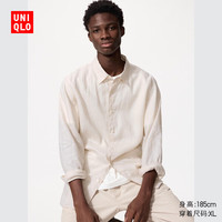 UNIQLO/优衣库 法国麻 女士衬衫