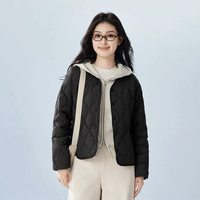 波司登 女子V领葫芦纹轻薄羽绒服