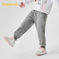  balabala/巴拉巴拉 加绒保暖 儿童长裤