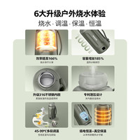 PHILIPS/飞利浦 恒温 便携式烧水壶 1L 【米色】AWP2785