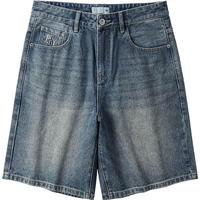  HLA/海澜之家 刺绣 男士牛仔中裤