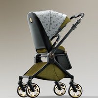 DearMom 希腊魔镜新生高景观婴儿车三合一双向轻便避震推车可坐躺