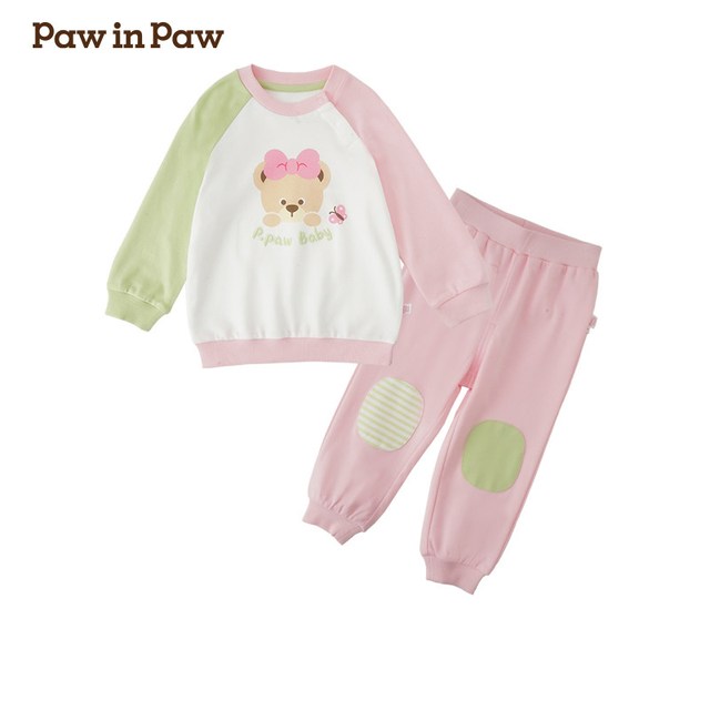 Paw in Paw PawinPaw卡通小熊童装春夏男女宝宝卡通印花休闲2件套装