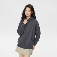 移动端：佐丹奴 女士连帽卫衣开衫 13375185