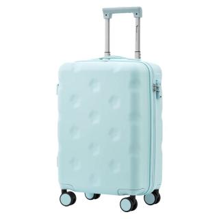 爱华仕 行李箱20寸可登机箱出差轻音轮 &拉杆箱大容量轻便旅行箱 薄荷绿 20英寸