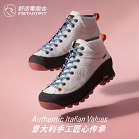 CRISPI 意大利户外登山鞋男春夏中帮防水徒步鞋女MONACO GTX 瓷玫瑰（26新色）