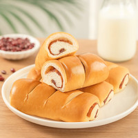 港荣 红豆卷面包450g 袋装（任选2箱）