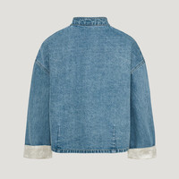 adidas/阿迪达斯 时尚潮流 女士牛仔夹克