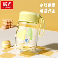 富光 防摔 塑料水杯+滤网+提手