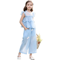  Disney/迪士尼 珍珠荷叶边 女童套装