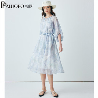  PALUOPO/帕罗 真丝 女士连衣裙