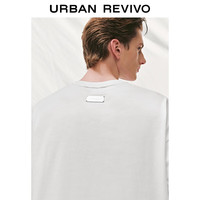 URBAN REVIVO 棉质宽松 男士短袖T恤