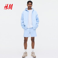  H&M 松紧腰 男士短裤