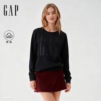 Gap/盖璞 宽松 女士卫衣 灰黑色 XXS 美码 XS亚洲码160/80A