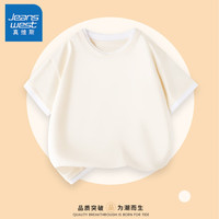 JEANSWEST/真维斯 纯棉 女童短袖T恤