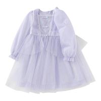  balabala/巴拉巴拉 网纱公主裙 女童连衣裙