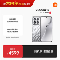 小米 15 5G手机 16GB+1TB 亮银版 骁龙8至尊版