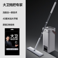 大卫 Z9-4 免手洗平板拖把桶 40cm 吸水自拧水 干湿两用