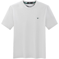  SEPTWOLVES/七匹狼 凉感速干抗菌 男士短袖T恤 M 165/84A 005(浅灰)凉感速干有狼标2135