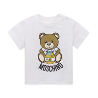限尺码：MOSCHINO 婴童泰迪熊T恤（6M-18M）