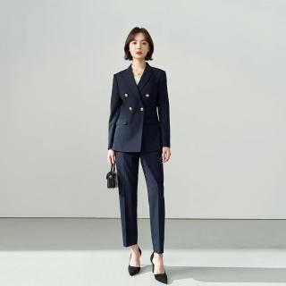 伯德小姐 幸运系列职业西装套装外套裤子2件装