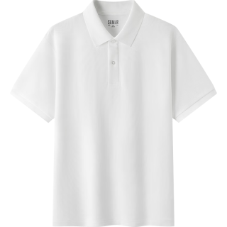  Semir/森马 吸湿速干 男士POLO衫 2XL 本白10102