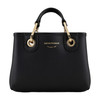 EMPORIO ARMANI 官方旗舰新款女士迷你斜挎单肩手提托特包25春夏 85218-黑色