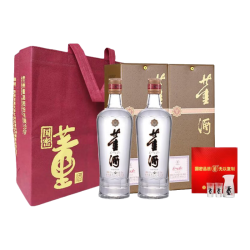 董酒 贵董（精装版）董香型白酒 54度 500ml*2瓶 双瓶装