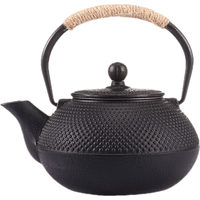  努拉派 无涂层 铸铁茶壶