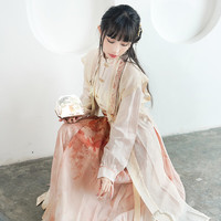  十三余 天丝渐变 宋制汉服女