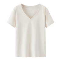  Semir/森马 凉感 女士T恤 浅花灰00237 3XL