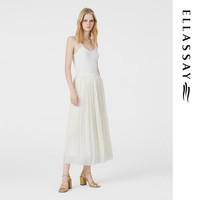  ELLASSAY/歌力思 褶皱遮胯显瘦 女士半身裙