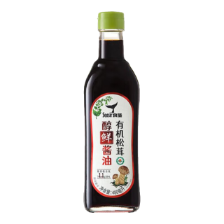  食圣 无添加原料纯酿 有机酱油 松茸减盐酱油+松茸醇鲜酱油）*1