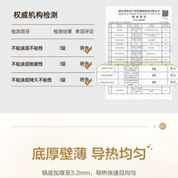 苏泊尔 平底锅煎锅聚油不粘锅火红点牛排锅少油烟锅具煎蛋锅燃气磁炉通用 28cm