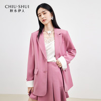 CHIU·SHUI/秋水伊人 复古时尚 女士西装外套